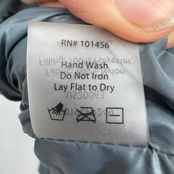 Universal Standard Kanda Puffer Coat Jacket Storm Blue size XS read - Picture 9 of 15